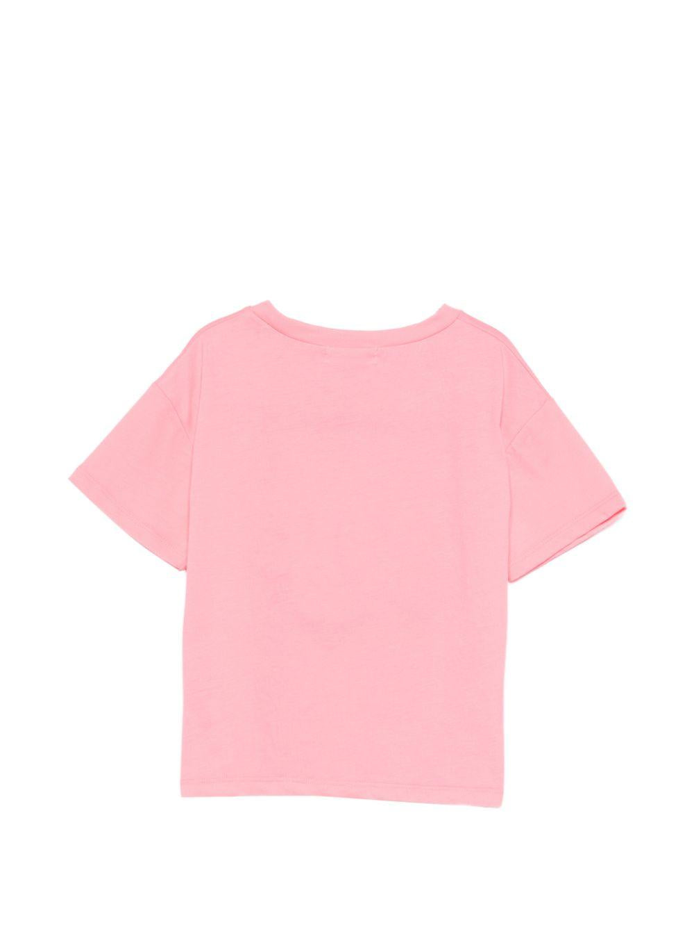 T-shirt per bambina Billieblush rosa con scritta "love" sul davanti U21931 499 BILLIEBLUSH KIDS 