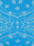 Telo mare per bambino MC2 Saint Barth Kids azzurro con stampa grafica all-over FOUT009 02703L MC2 ST. BARTH KIDS 