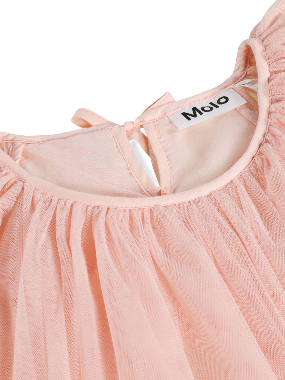 Abito Cocolita per bambina Molo rosa con ruches 2S26E127 8058 MOLO 
