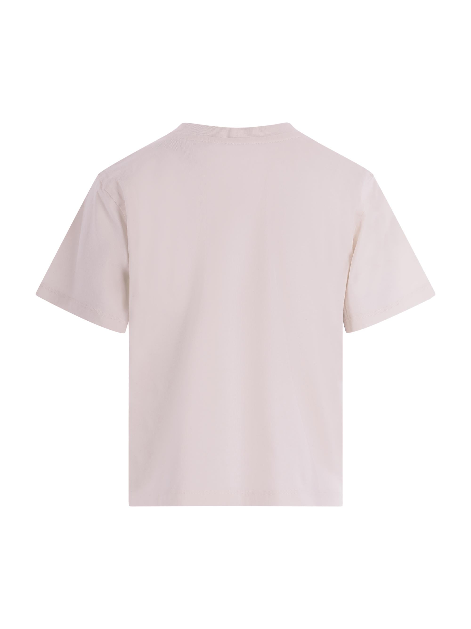 T-shirt per bambino Bonpoint beige con stampa grafica sul davanti C06BTSK00001 104 BONPOINT KIDS 