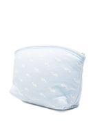 Trousse per neonati Petit Bateau azzurra con stampa grafica balene all-over A0FRA 01 PETIT BATEAU 