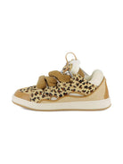 Sneakers per bambina Lanvin Enfant beige con stampa leopardata N30276 P51 LANVIN 