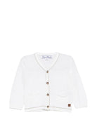 Cardigan per neonato Tartine Et Chocolat bianco con scollo a V CC18021 13 TArtine & Chocolat KIDS 