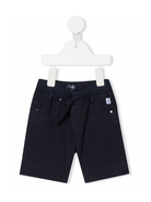 Shorts per neonato Il Gufo blu con coulisse P25PB074C6035 495 IL GUFO 