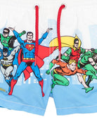 Costume da bagno per bambino MC2 Saint Barth Kids multicolore con stampa fumetto HAI0001 03754L MC2 ST. BARTH KIDS 