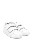 Sneakers per bambini Karl Lagerfeld Kids bianche con dettaglio traforato Z31186 10P KARL LAGERFELD KIDS 