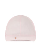 Cappellino per neonata Petit Bateau rosa con logo sul davanti A0CIU 03 PETIT BATEAU KIDS 