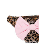 Costume per neonata MC2 Saint Barth Kids animalier con fiocco rosa MAD0001 00651L MC2 ST. BARTH KIDS 