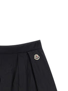 Gonna per bambina Moncler Enfant blu a ruota L19542B00002598AK 77A MONCLER KIDS 