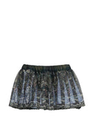 Gonna per neonata Etro Kids verde con stampa Paisley all-over GZ7000 K0307 719BL ETRO KIDS 