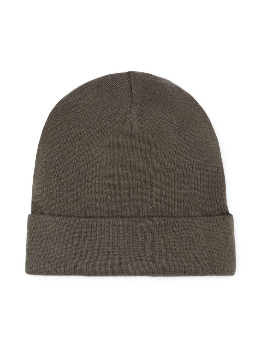 Berretto per bambino Givenchy Kids verde con ricamo logo frontale H30296 724 GIVENCHY KIDS 