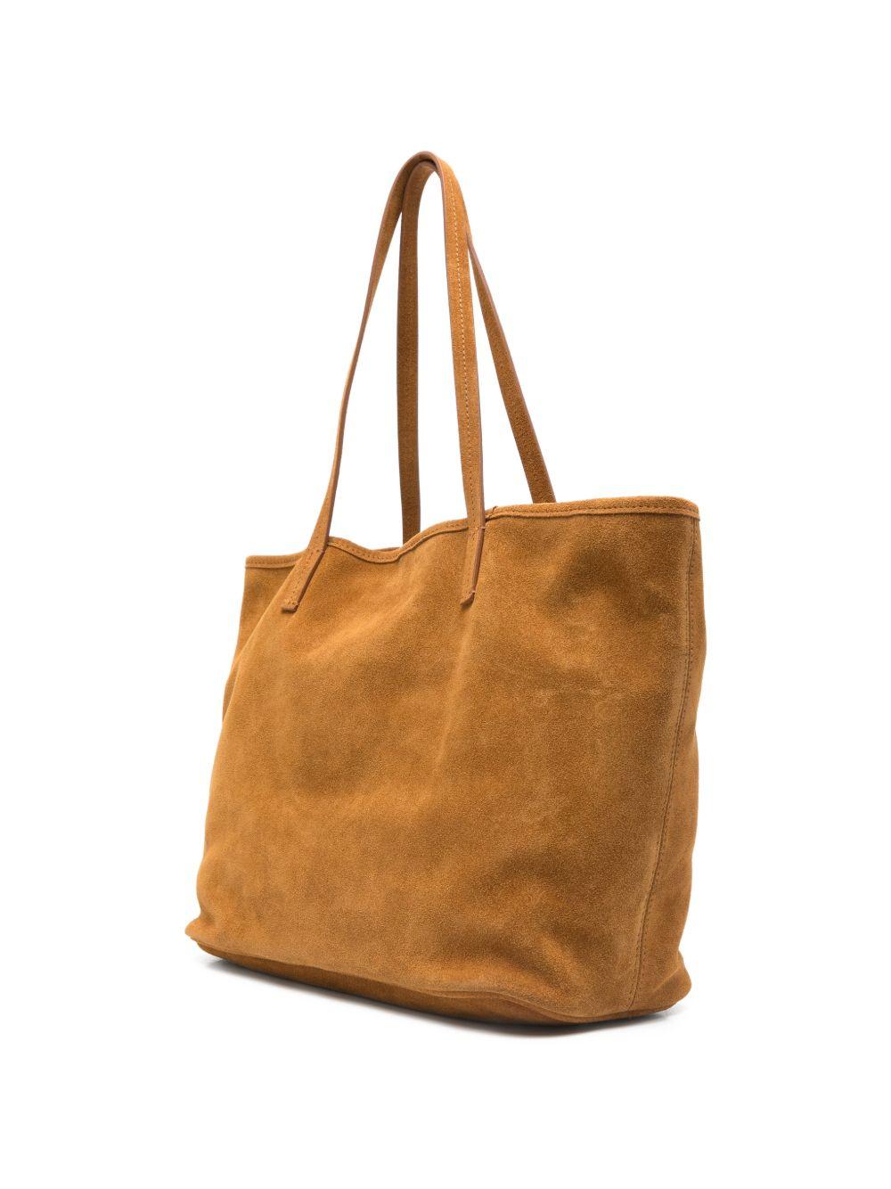 Borsa City MC2 Saint Barth marrone con logo tono su tono CB0003 00250L MC2 ST. BARTH KIDS 