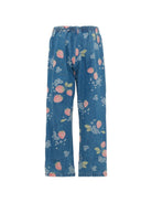 Jeans per bambina Konges Sløjd denim con stampa fragole all-over KS104970 SUN KONGES SLOJD KIDS 