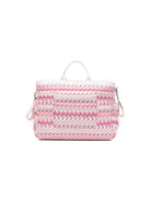 Borsa fasciatoio per neonati Missoni Kids bianca trapuntata a zig-zag MY0068 N0412 100FU MISSONI KIDS 