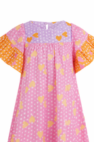 Abito per bambina Stella McCartney Kids rosa con stampa grafica cuori all- over TY1A31 Z3439 51UMC STELLA McCARTNEY KIDS 