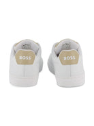 Sneakers da bambino Boss Kids bianche con lacci J52803 10P BOSS KIDS 