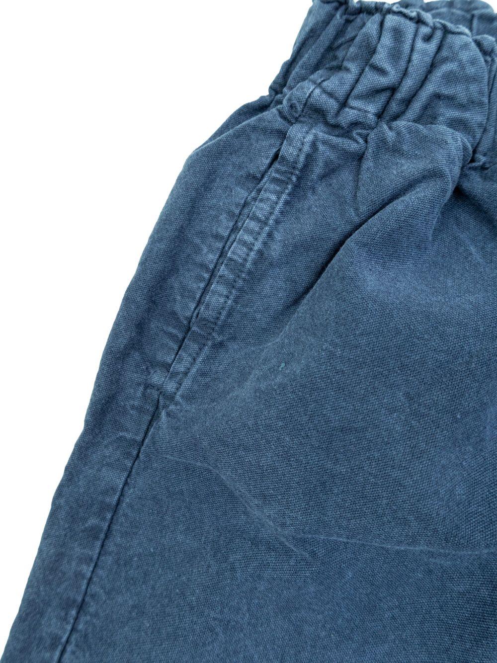 Pantaloni per bambino Bobo Choses blu con stampa "Pickles The Dog" B126AC090 411 BOBO CHOSES KIDS 