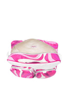 Borsa fasciatoio per neonata Pucci Junior fucsia con stampa grafica PY0088 N0409 570BC EMILIO PUCCI KIDS 