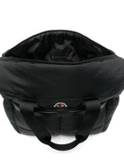 Borsa fasciatoio Mommy per neonati Moncler Enfant nera con tracolla regolabile L19515D00001M6811 999 MONCLER KIDS 