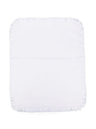 Coperta per neonato La Stupenderia bianca con bordo smerlato 2TBCO50 P01AZZ LA STUPENDERIA KIDS 