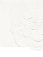 Gonna per bambina Douuod Kids bianca con dettaglio fiori DY7A71 P0589 101 DOUUOD KIDS 