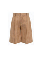 Bermuda per bambino Eleventy Kids marrone con motivo a righe EY6P09 I0319 116 ELEVENTY KIDS 