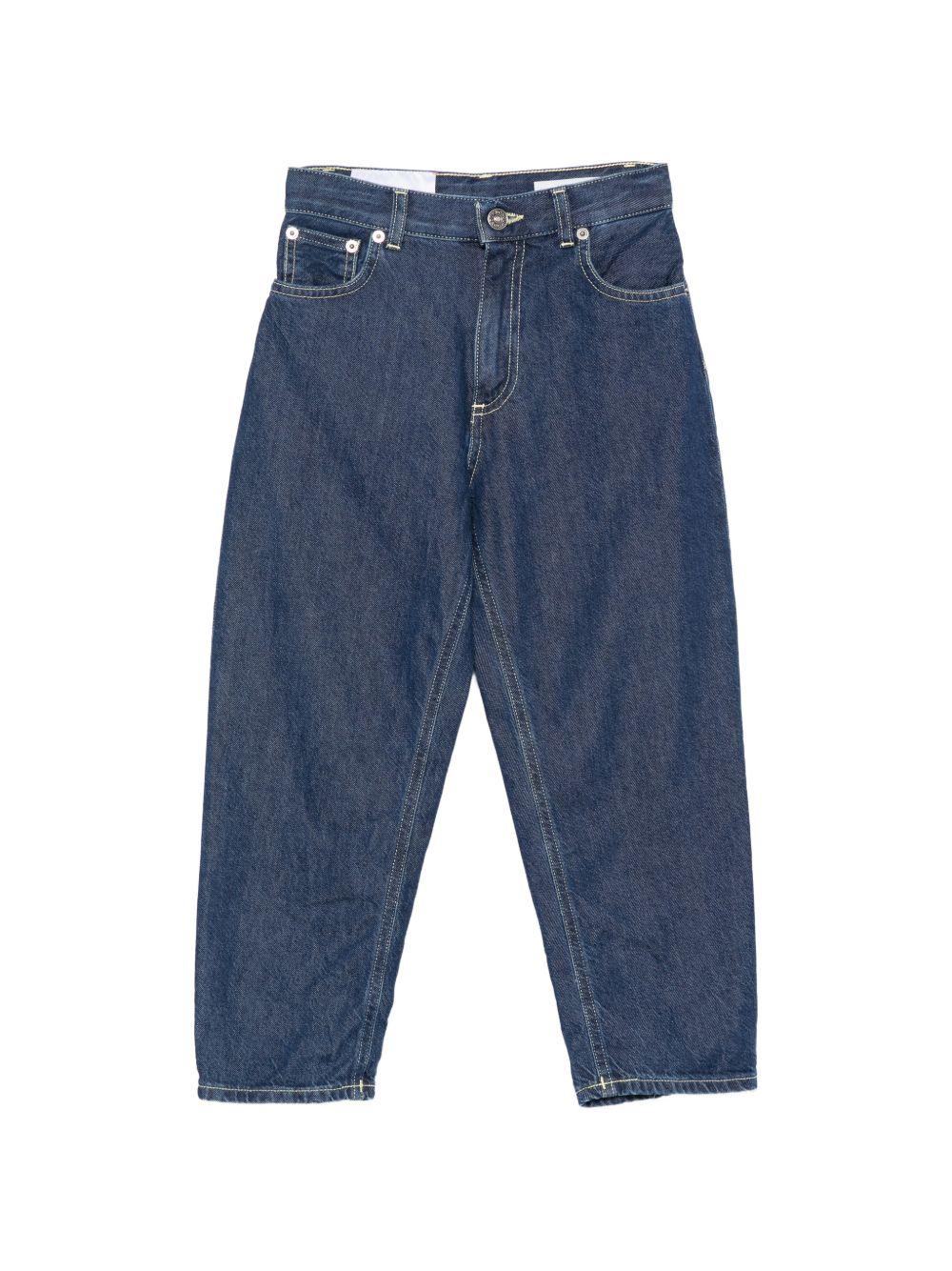 Jeans per bambino Dondup Kids blu scuro con cinque tasche DMPA206CDF034 4000 DONDUP KIDS 