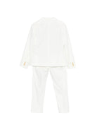 Completo confort per bambino Colorichiari bianco con bottoni color oro MC508358 4795 15 COLORICHIARI KIDS 