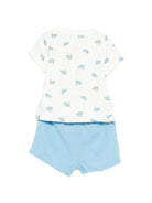 Pigiama per neonato Petit Bateau multicolore con stampa animali all-over A0G0L 01 PETIT BATEAU KIDS 