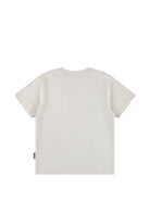T-shirt per bambino Molo Kids grigia con stampa grafica 1W26A208 8553 MOLO KIDS 