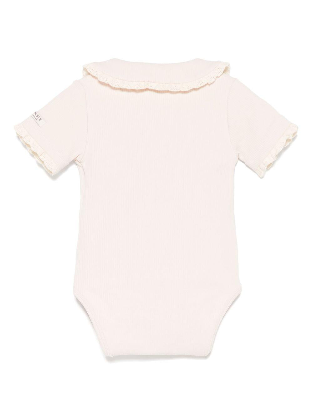 Body per neonata Donsje Bettie rosa con dettagli in pizzo 3035900 00009 DONSJE KIDS 
