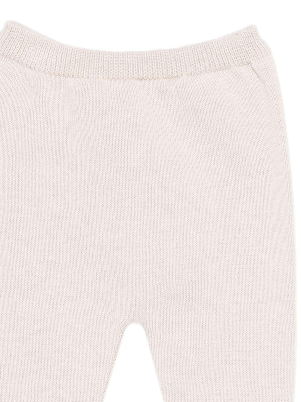 Set maglioncino e pantaloni per neonati Paz Rodriguez beige con dettagli a pois 103L-123492 7901 PaZ RODRIGUEZ KIDS 