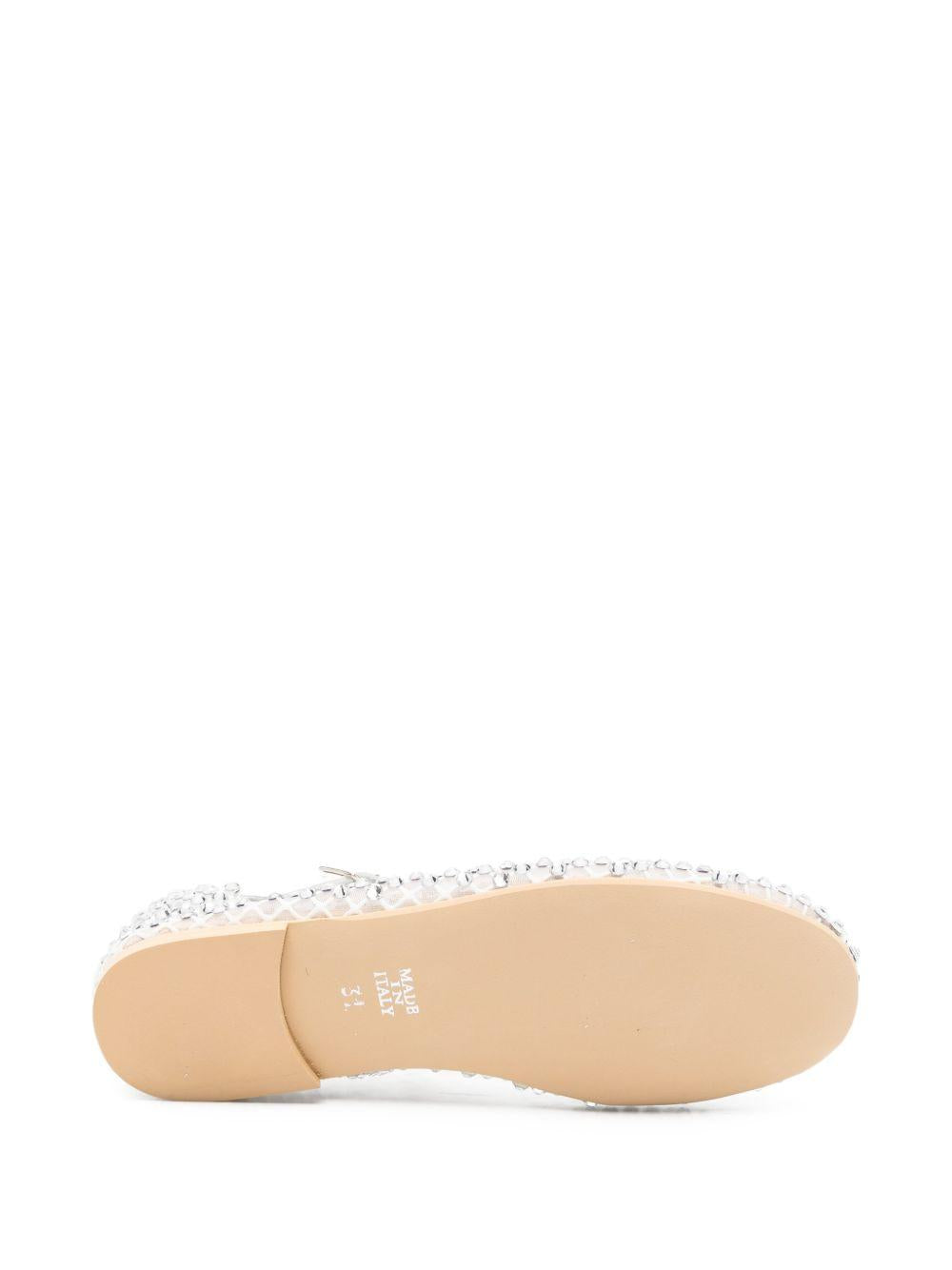 Ballerine per bambina Florens bianco latte con fibbia F1131 1/2 LATTE FLORENS KIDS 