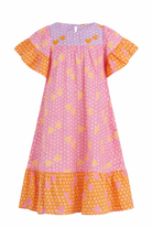 Abito per bambina Stella McCartney Kids rosa con stampa grafica cuori all- over TY1A31 Z3439 51UMC STELLA McCARTNEY KIDS 