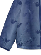 Giubbino per bambino Emporio Armani Kids blu con stampa aquila all-over EB000924 AF20710 FB407 EMPORIO ARMANI KIDS 