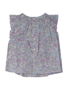 Blusa per neonata bonpoint multicolore con stampa a fiori C06XBLW00002 556 BONPOINT KIDS 