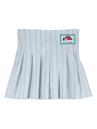 Gonna plissettata per bambina The Marc Jacobs x Disney verde chiaro con motivo a righe W60737 126 THE MARC JACOBS KIDS 