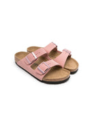 Ciabatte Arizona per bambina Birkenstock Kids rosa con doppia fascia 1026423 PINK BIRKENSTOCK KIDS 