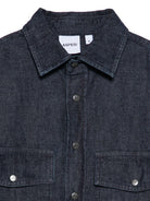 Camicia per bambino Aspesi Kids denim con doppia tasca A25ACL0009J0028 495 ASPESI 