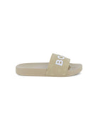 Ciabatte per bambino Boss Kids beige con dettaglio con logo J52799 249 BOSS KIDS 