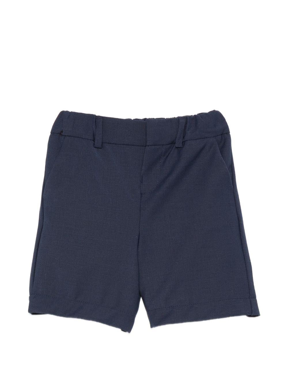 Shorts per neonato Fay Kids blu con vita elasticizzata FY6549 I0315 620 FAY KIDS 