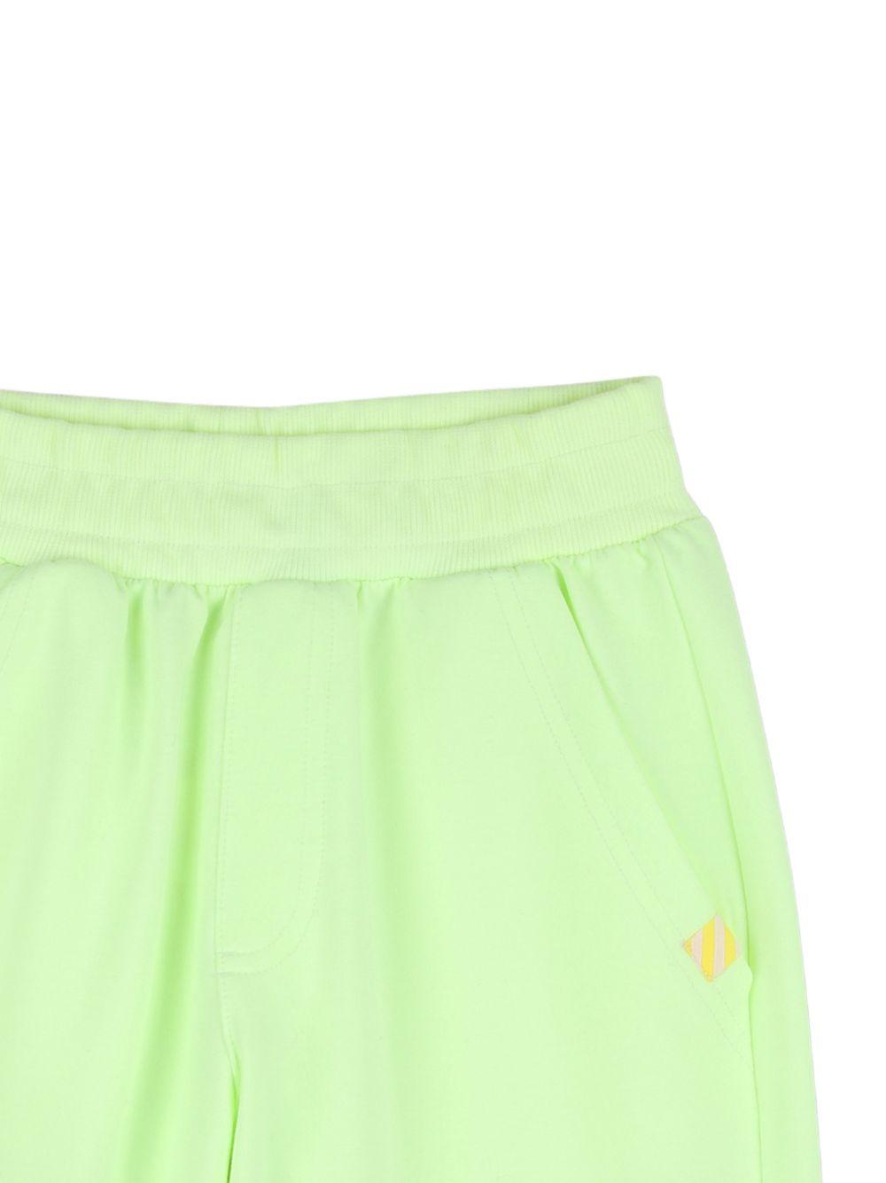 Bermuda per bambino Billieblush verde con applicazione U22110 552 BILLIEBLUSH KIDS 