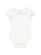 Tutina per neonata Tartine Et Chocolat bianca con colletto alla Peter Pan CC11010 13 TArtine & Chocolat KIDS 