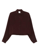 Camicia per donna Alysi rossa con chiusura a bottoni 165226 A5051 UV ALYSI 
