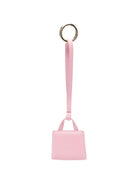 Charm per borse MC2 Saint Barth rosa con logo impresso BCHARM01 01871L MC2 ST. BARTH KIDS 