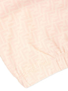 Set per neonati Fendi Kids rosa con motivo FF BUK140 ST8 F0C11 FENDI KIDS 