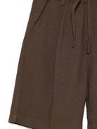 Shorts per bambino Paolo Pecora Kids marrone con coulisse PP4217 EBANO PAOLO PECORA KIDS 