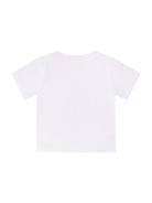 T-shirt per neonata Stella McCartney Kids bianca con stampa pesciolino sul davanti TY8061 Z0434 100 STELLA McCARTNEY KIDS 