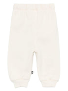 Pantaloni per neonati Molo bianco con ricamo orsetto 6W25I215 8955 MOLO 