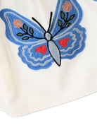 Gonna Bonnie per bambina Molo bianca con decorazione ricamata 2S26D109 9840 MOLO KIDS 